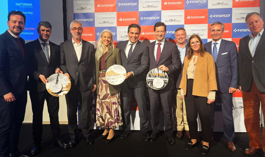Three companies of the Bensaude Group honoured by the "100 Largest Companies in the Azores" magazine 